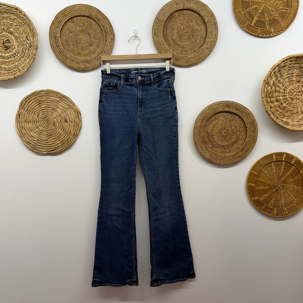 Old Navy Higher High Rise Flare Jeans 6